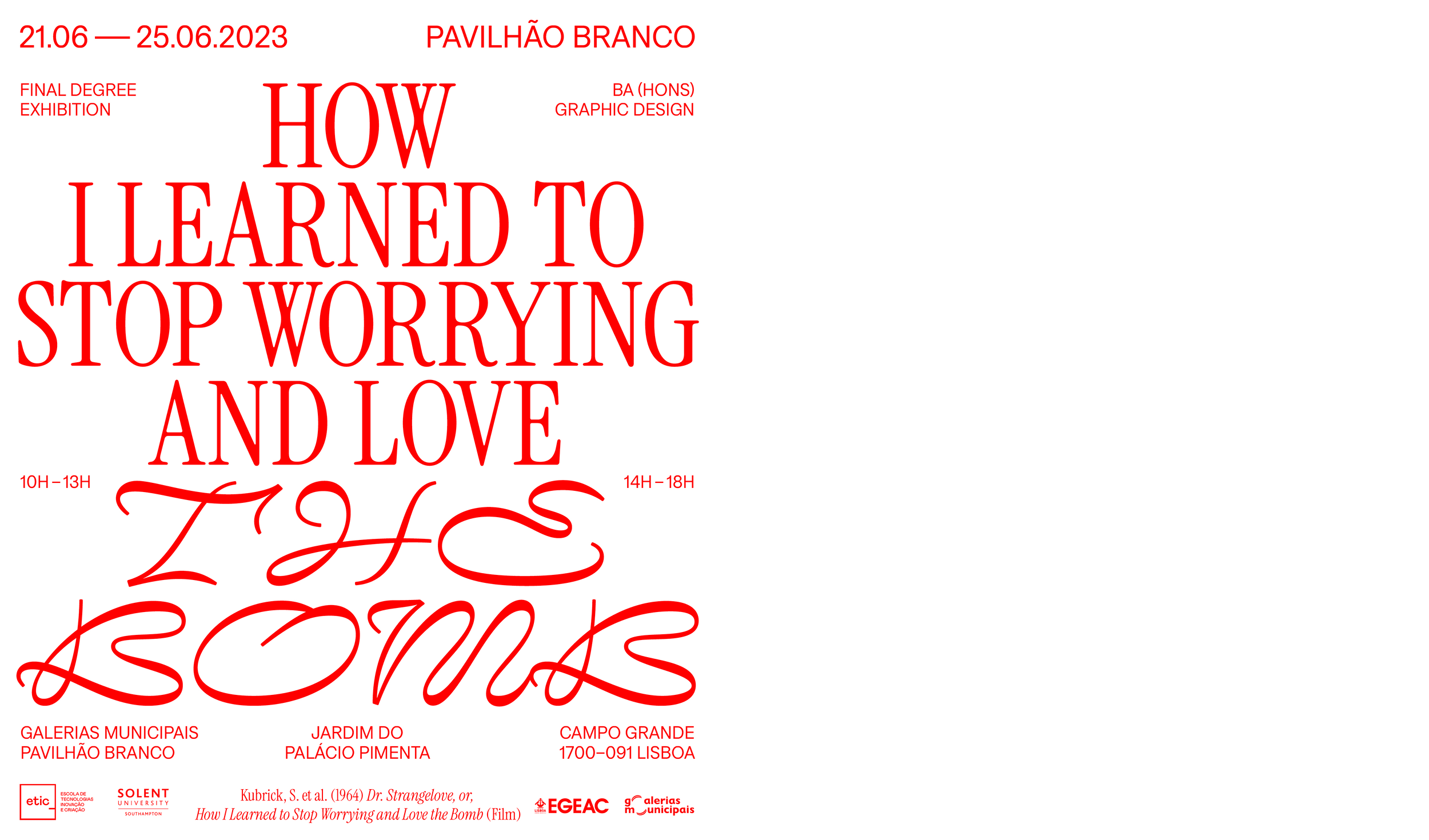 How I Learned to Stop Worrying and Love the Bomb