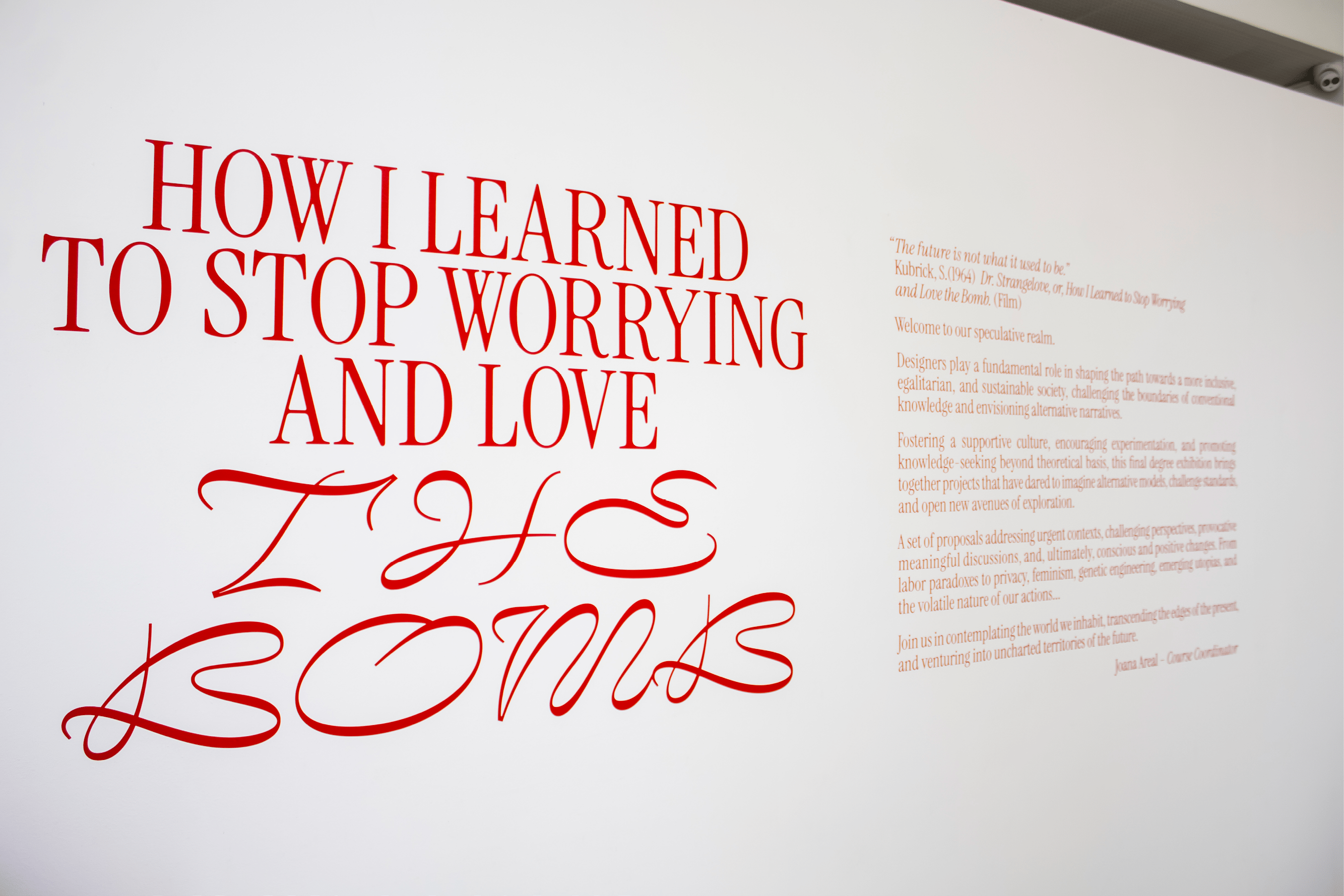 How I Learned to Stop Worrying and Love the Bomb